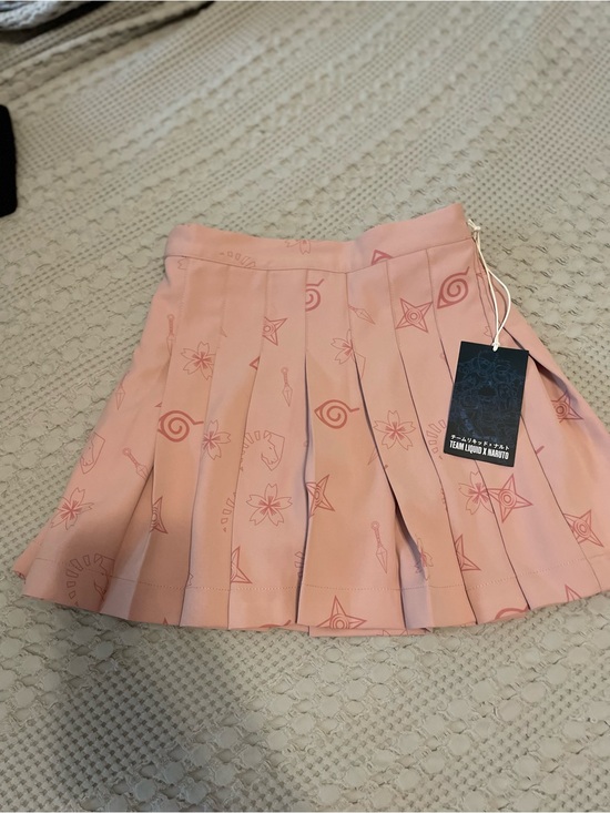 team liquid x naruto Dresses & Skirts - Team Liquid x Naruto Pink Pleated athletic skort